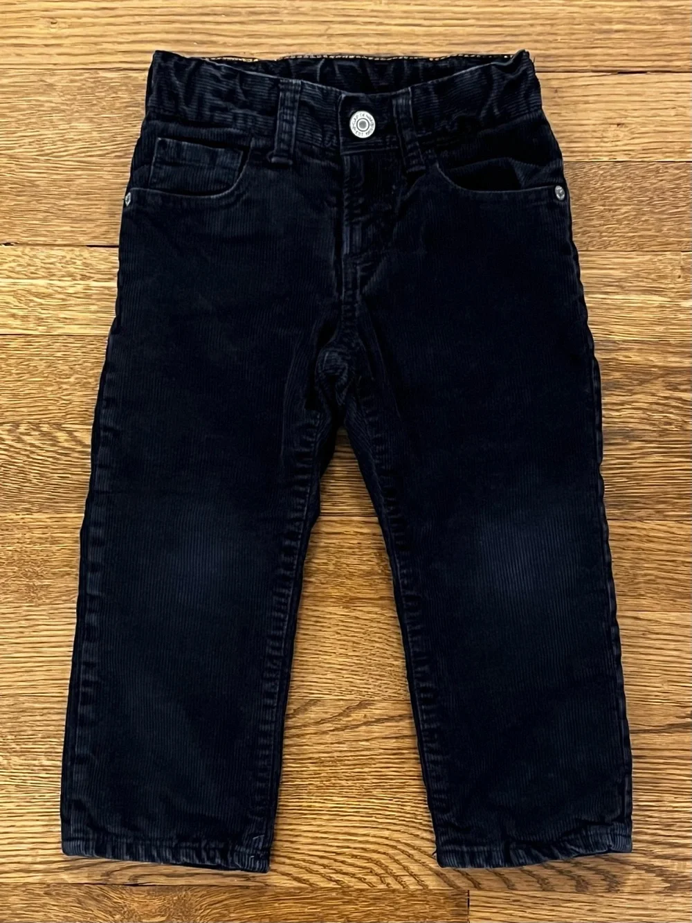 Lot of 2 Baby Gap Boys Size 2T Lined Corduroy Pants Adjustable Waist